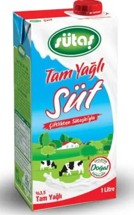 Ürün görseli: Tam Yağlı Süt 1 lt