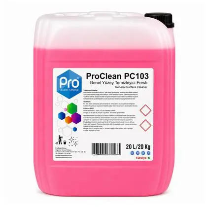 Ürün görseli: Genel Yüzey Temizleyici Fresh Proclean PC103 20 lt