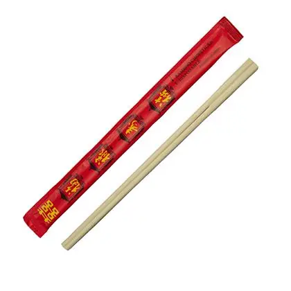 Ürün görseli: Chopstick Kırmızı Kılıflı HS-FPTE24 100 adet